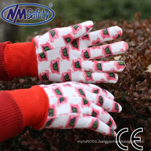 NMSAFETY ladies jersey liner gardening working glove